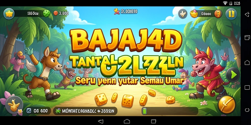 Tampilan gameplay utama dari BAJAJ4D yang seru dan menantang.
