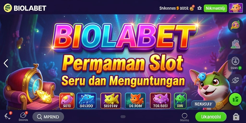 Tampilan gameplay menarik dari BIOLABET yang memukau.