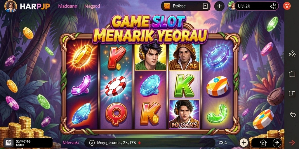 Gameplay menarik dari HARAPJP dengan grafis slot yang memukau.