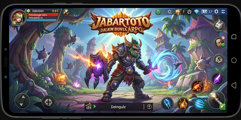 Tampilan gameplay JABARTOTO yang penuh aksi dan petualangan.