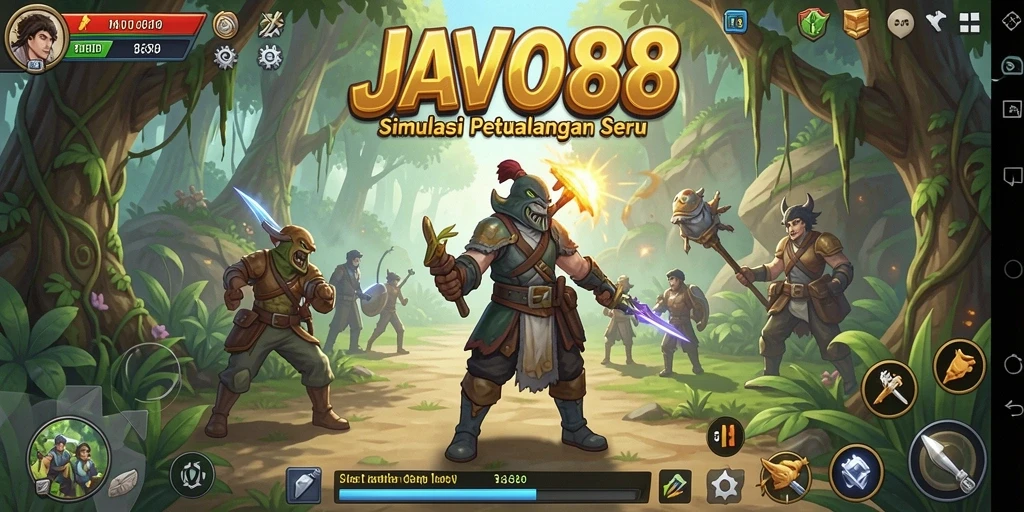 Screenshot JAVO88 menampilkan gameplay seru dan interaksi mendalam.
