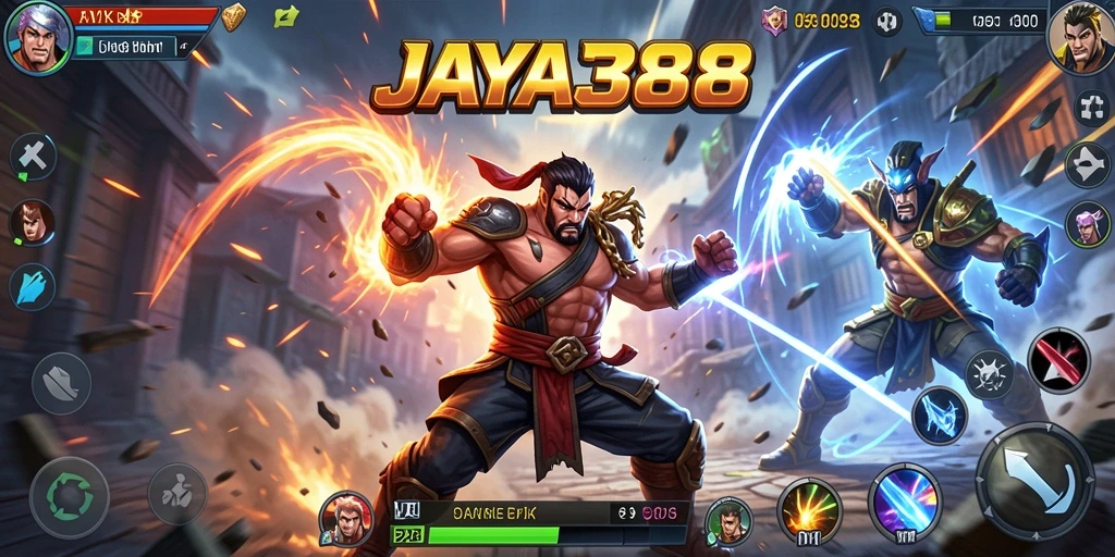 Gameplay seru JAYA388 dengan pertarungan menegangkan.