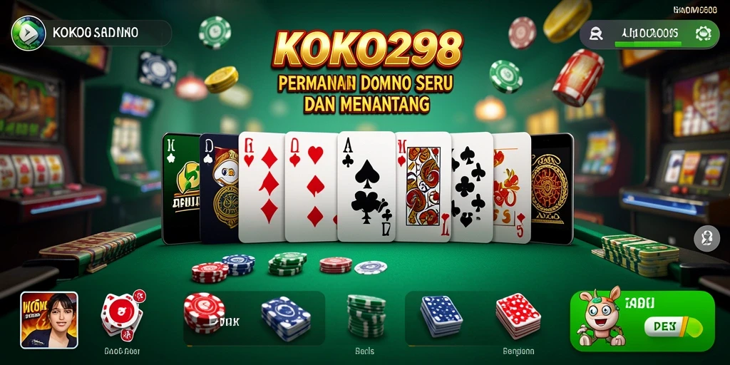 Tampilan gameplay KOKO288 yang dinamis dan seru.