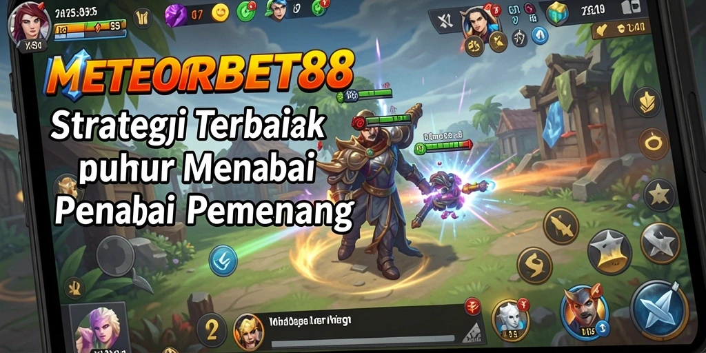 Screenshot gameplay METEORBET88 yang menampilkan pertempuran strategi yang mendebarkan.
