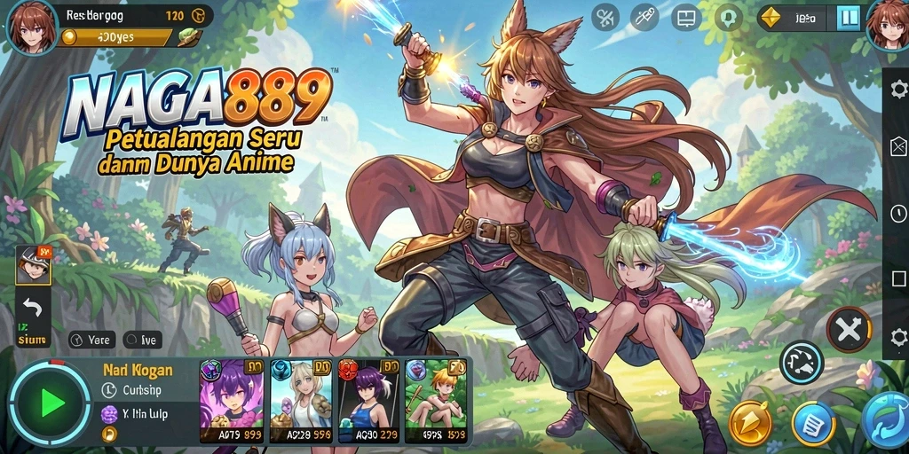 Gameplay NAGA889 yang menawan dan interaktif di dunia Anime.