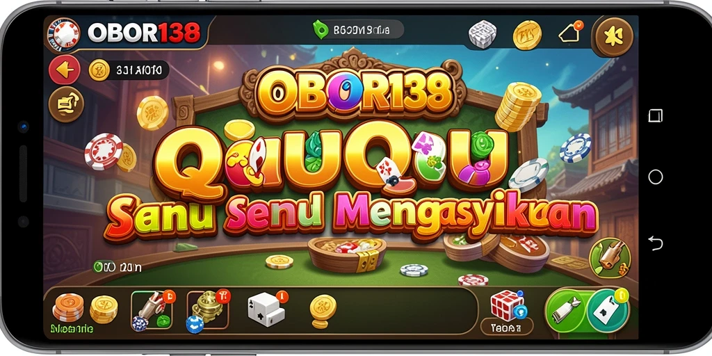 Tampilan gameplay QiuQiu yang seru dan menantang di OBOR138.