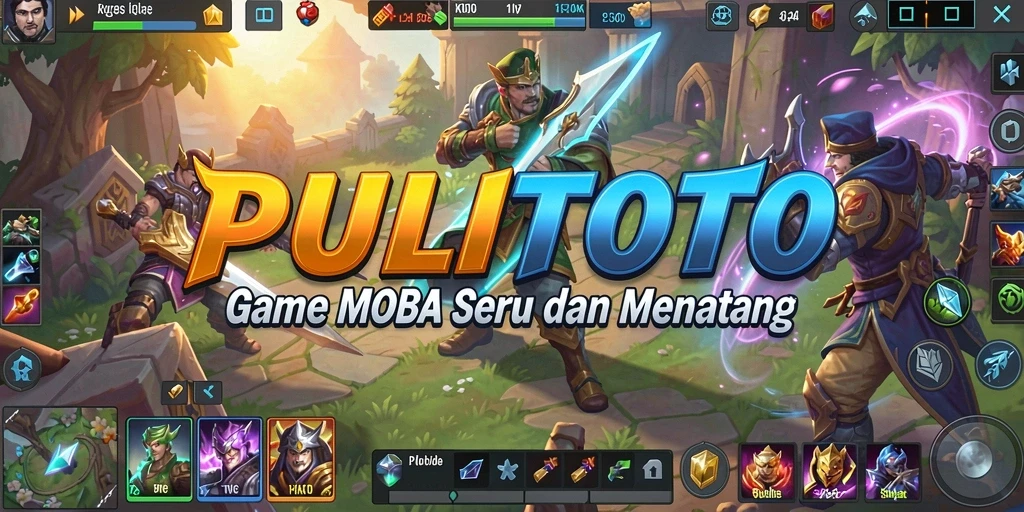 Gameplay seru di PULITOTO dengan karakter-karakter unik.