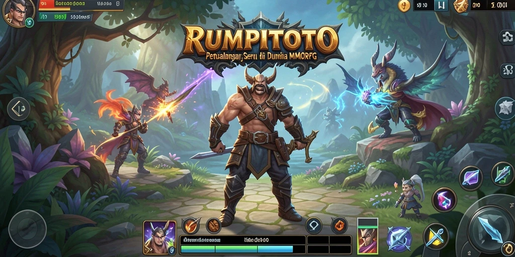 Tampilan gameplay seru dari RUMPITOTO yang penuh petualangan.