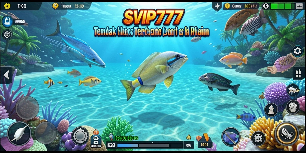 Tampilkan gameplay menarik dari SVIP777 di lautan penuh ikan.