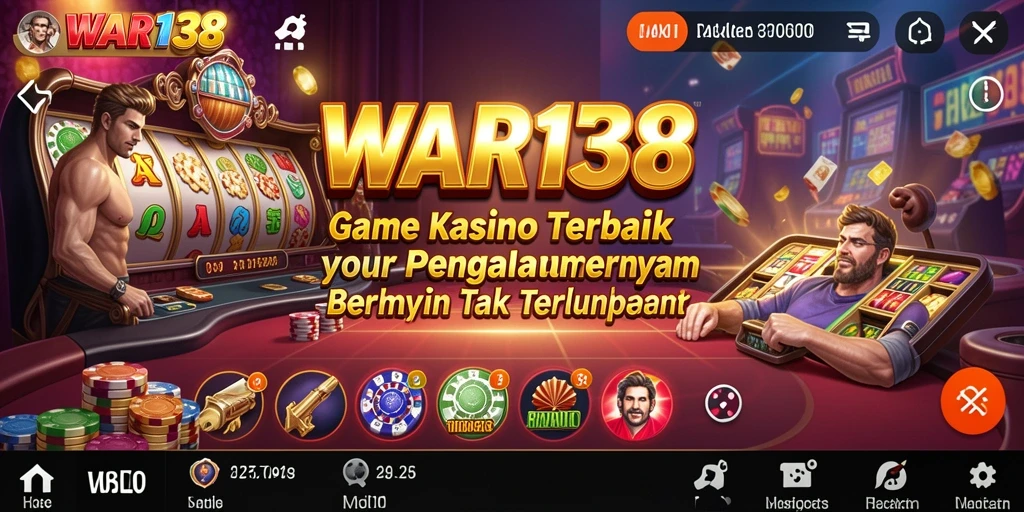 Tampilan dinamis dari gameplay Kasino yang memikat.